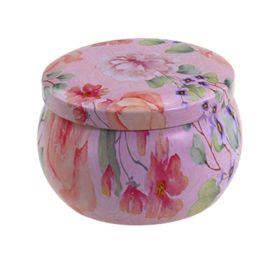 Popular Ethnic Style Aromatherapy Jar Candle Tinplate Wedding Candy Gift Box Round Tea Universal Packaging Box (Option: C210 Empty Can)
