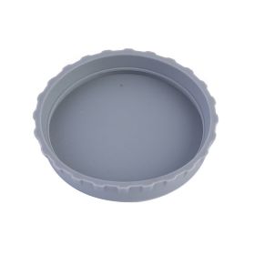 1pc Silicone Can Lid; Soda Water Silicone Closure; Beverage No Leak; Silicone Can Stopper; 2.6*0.5 Inches (Color: grey)